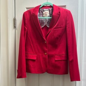 Brooks Brothers Red Women's Tailored Blazer Jacket